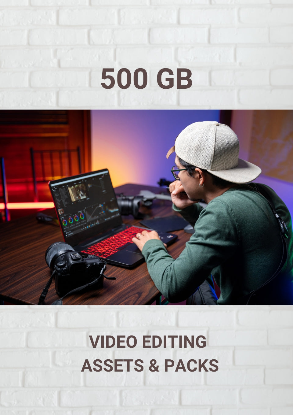 500 GB Video Editing Tools