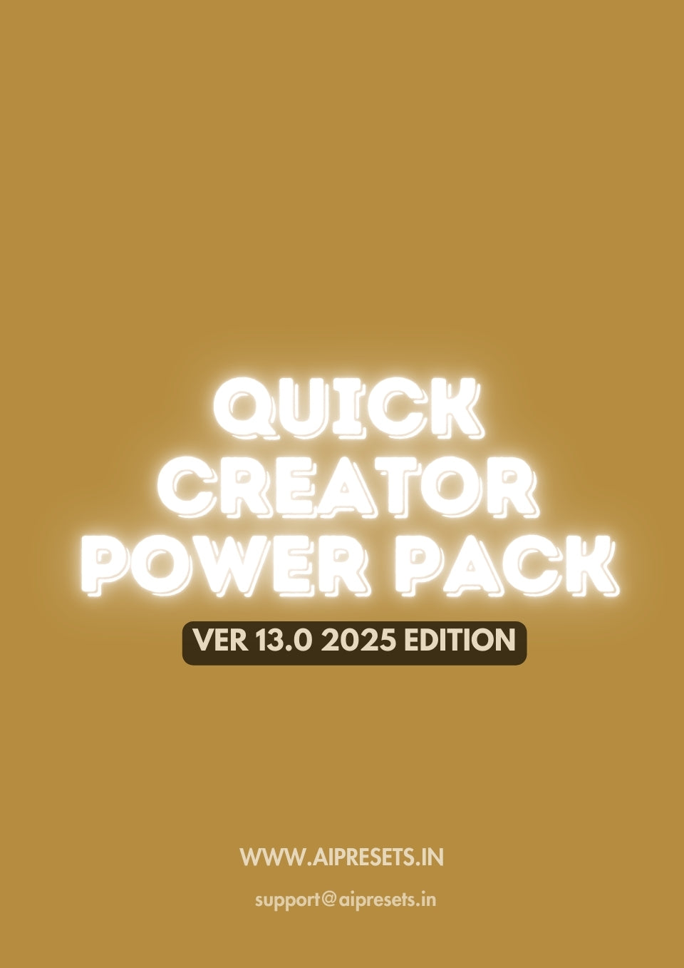 Quick Creator Power Pack