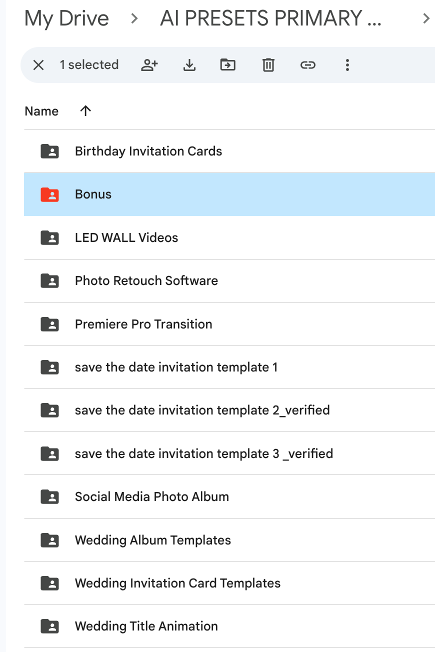 85 GB Wedding Company Templates