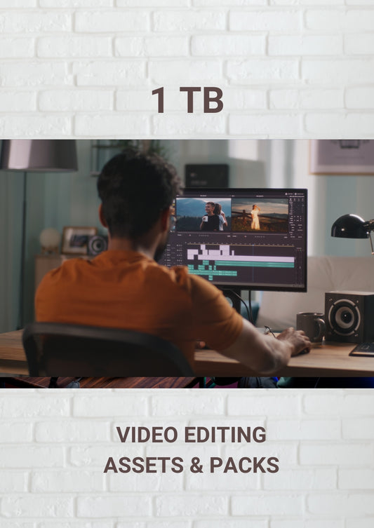 1 TB Video Editing Asset Pack
